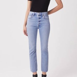 RILEY HIGH RISE STRAIGHT CROP Agolde Jeans